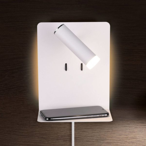 Trio Lighting Applique LED Element avec surface blanc mat Trio Lighting