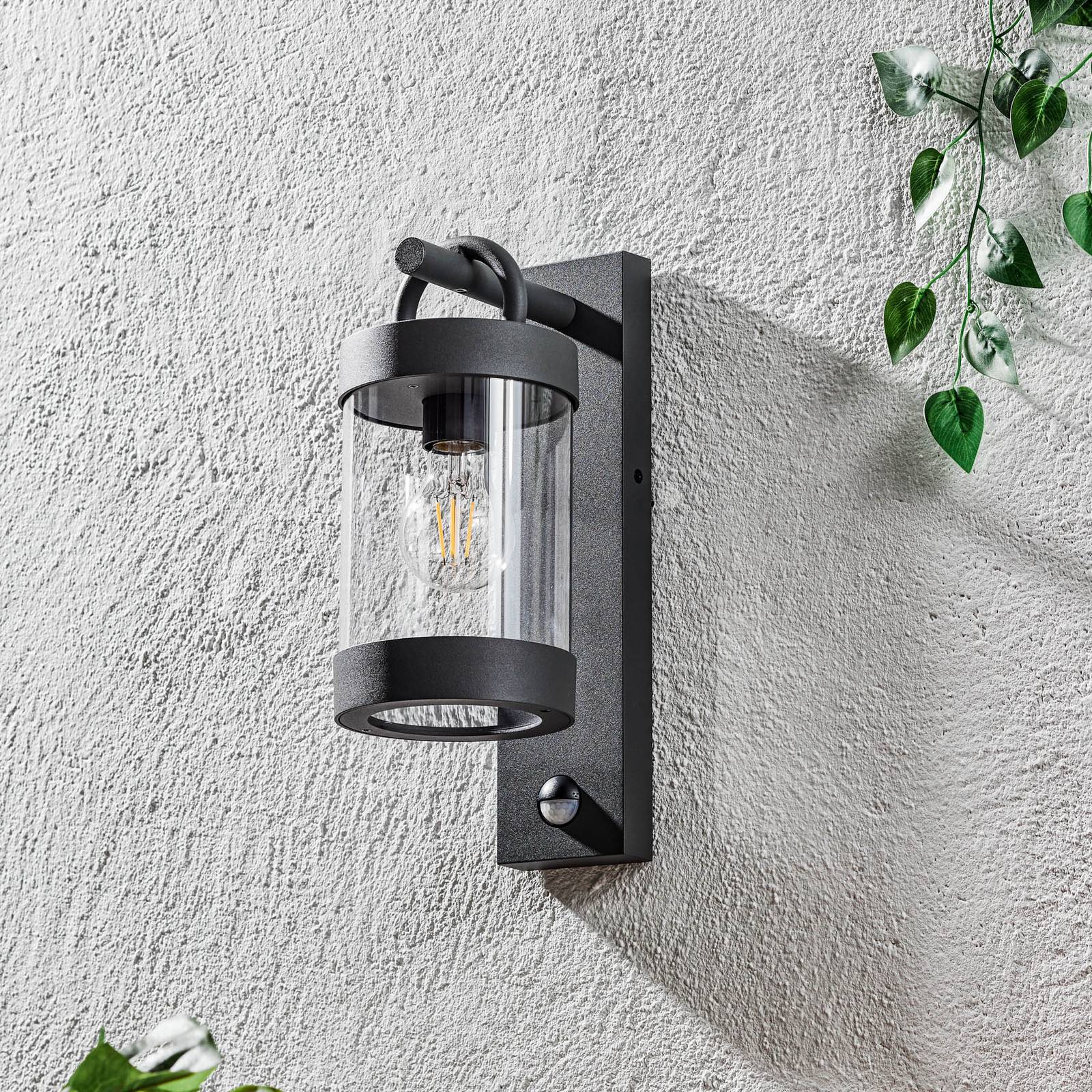 Trio Lighting Applique d'extérieur Sambesi détecteur anthracite Trio Lighting