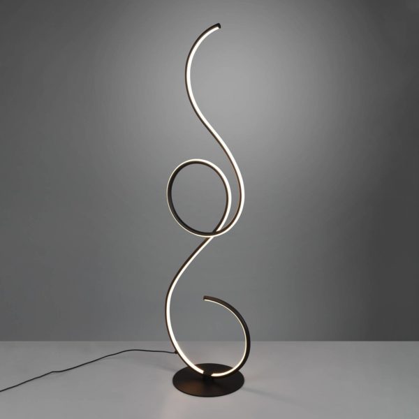 Trio Lighting Lampadaire LED Jive avec variateur