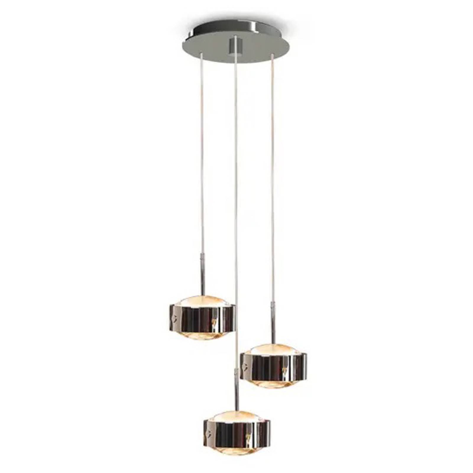 Top Light Suspension LED Puk Meg Maxx Drop Trio