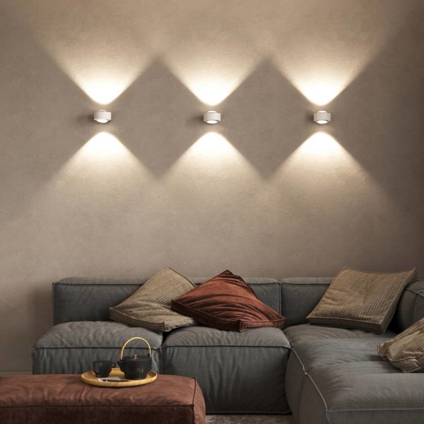 Top Light Puk Maxx Wall, LED, lentilles transparentes, blanc mat Top Light