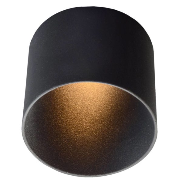 The Light Group GF design Tubo lampe encastrable IP54 noir 3.000 K The Light Group