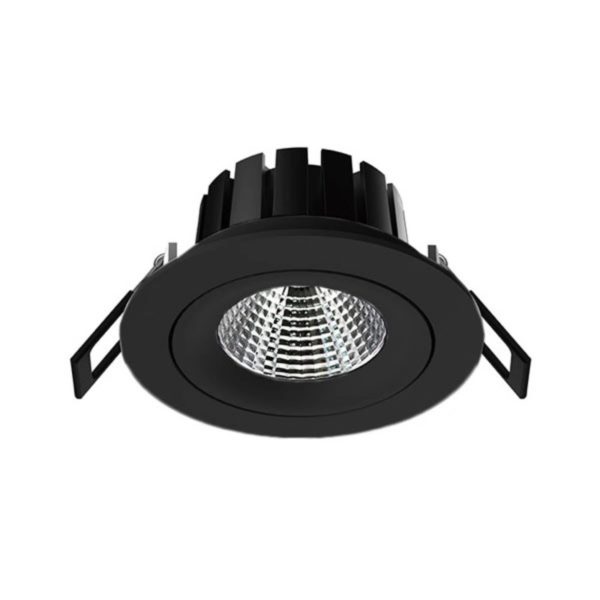 The Light Group SLC DL04 LED luminaire encastrable noir 3.000 K The Light Group