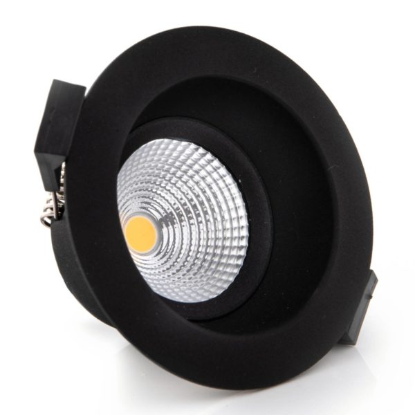 The Light Group SLC One Soft Spot encastré LED noir 3.000K The Light Group
