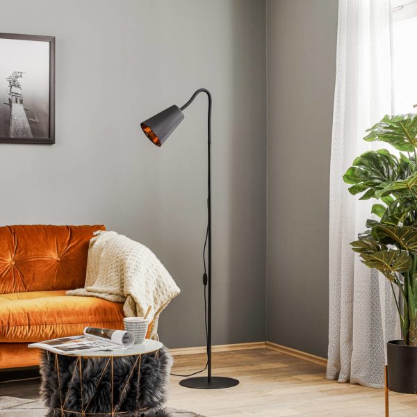 TK Lighting Lampadaire Wire