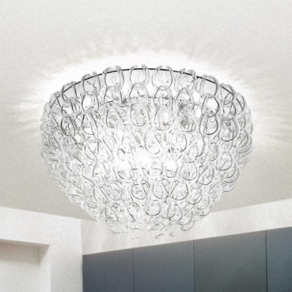 Vistosi Plafonnier en verre Giogali