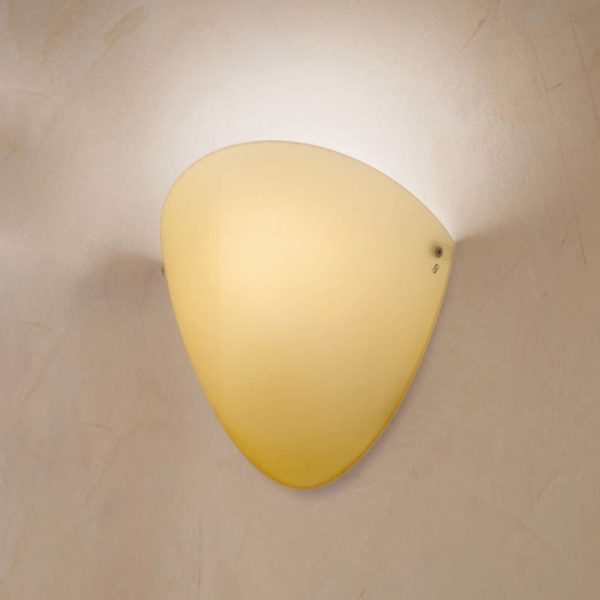 Vistosi Ovalina - applique E27 topaze brillant Vistosi