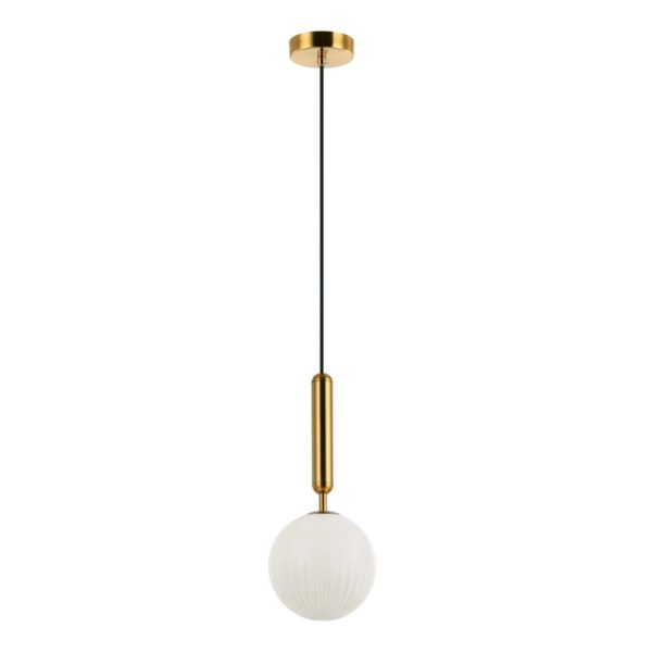 Viokef Suspension Jolin boule de verre, une lampe Viokef