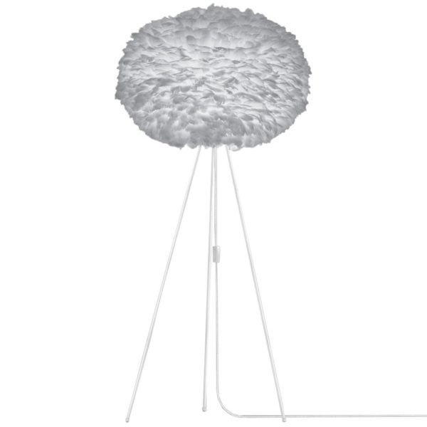 UMAGE Eos X-large lampadaire trépied gris clair UMAGE