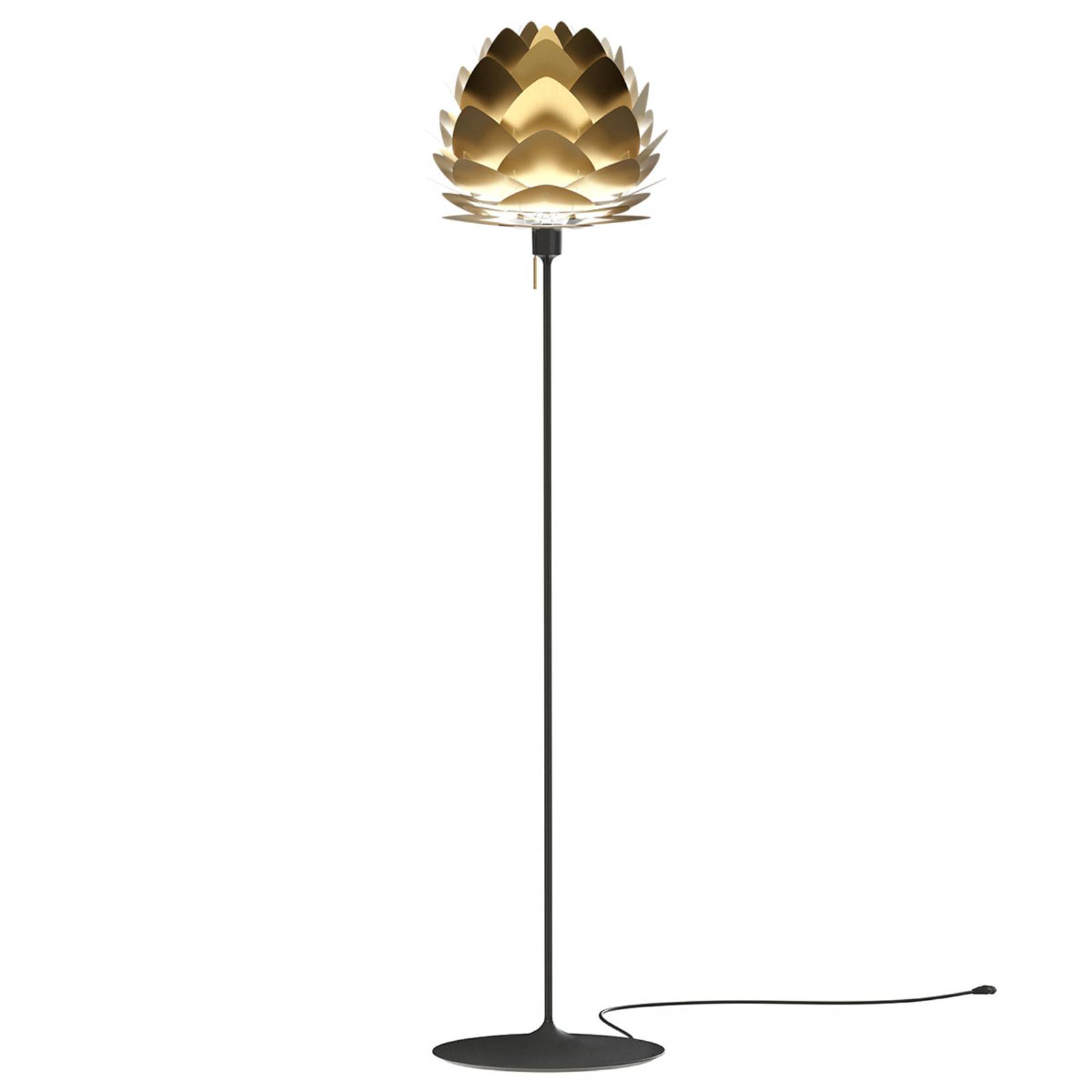 UMAGE Aluvia mini lampadaire laiton/noir UMAGE