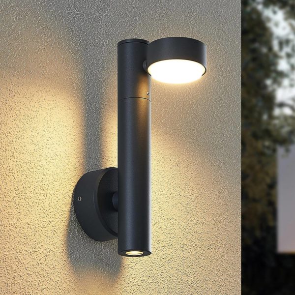 Lucande Kynlee applique d’extérieur LED