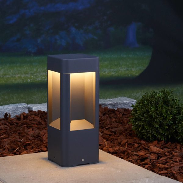Lucande Luminaire pour socle LED Annika en aluminium