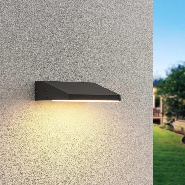 Applique d'extérieur LED Lucande Auda LUCANDE