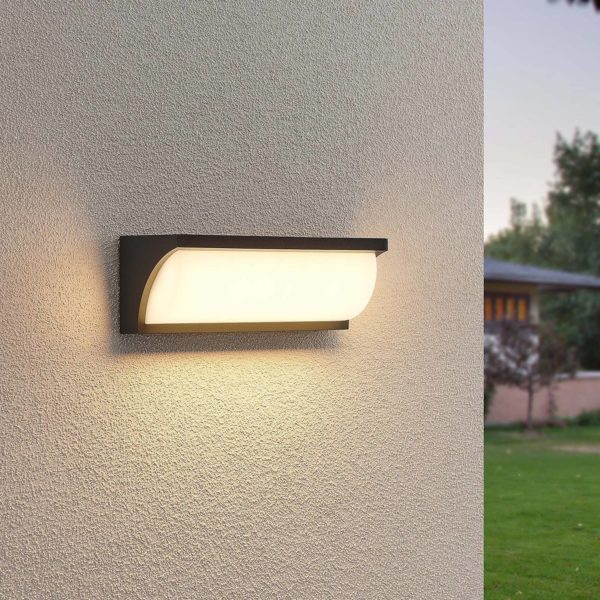 Applique d'extérieur LED Lucande Aune LUCANDE