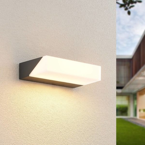 Applique d’extérieur LED Lucande Golnar LUCANDE