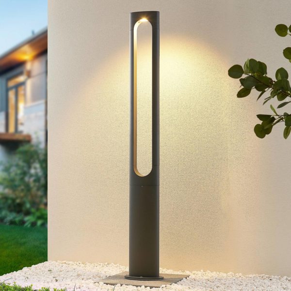 Lucande Dovino lampe pour mât LED