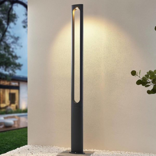 Lucande Dovino lampe pour mât LED