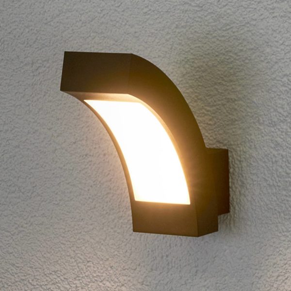 Lucande Lennik - applique d'extérieur LED