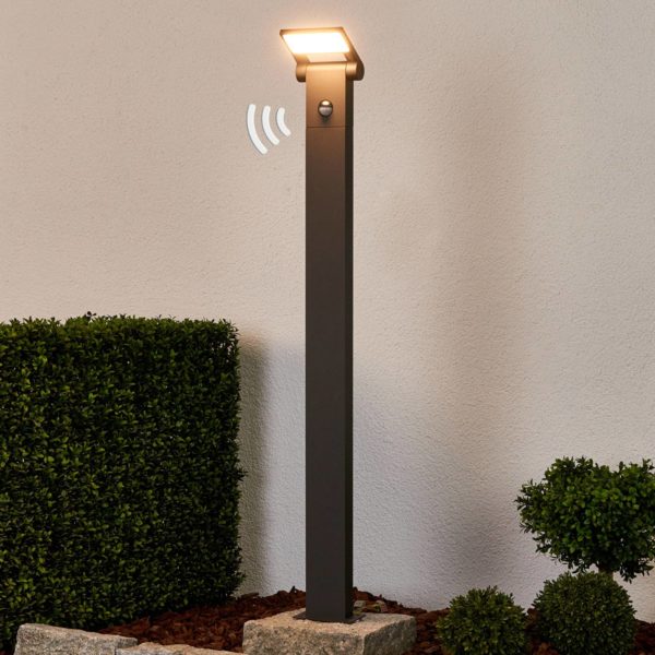 Lucande Jolie borne lumineuse Marius avec capteur