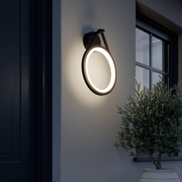 Lucande Applique LED Mirco en forme d’anneau