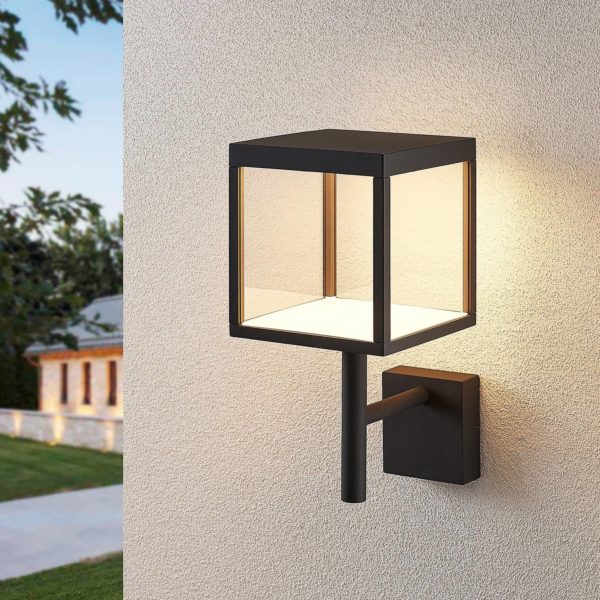 Lucande Applique d’extérieur LED Cube