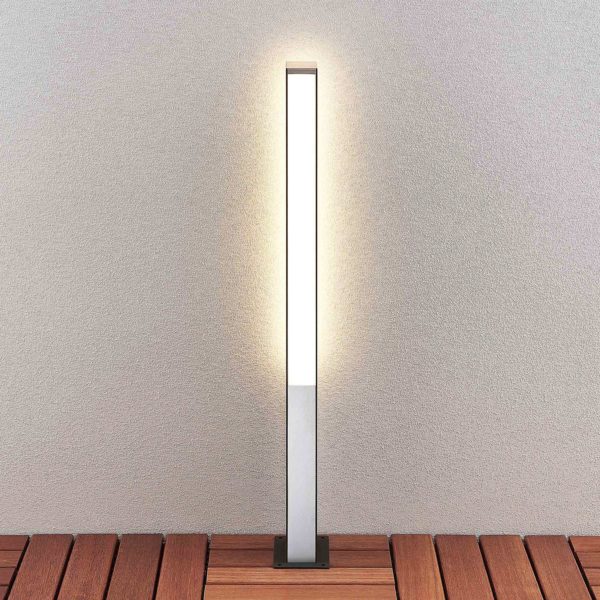 Lucande Aegisa borne lumineuse LED, 80 cm LUCANDE