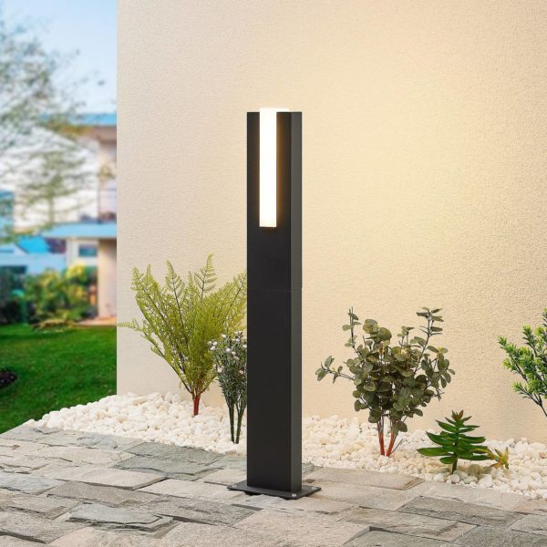 Lucande Virgalia borne lumineuse LED