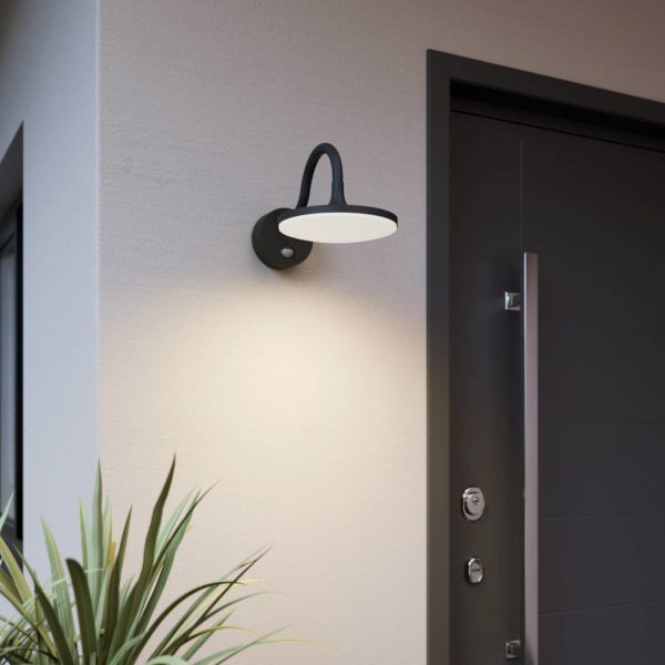 Arcchio Fineria applique d’extérieur LED détecteur Arcchio