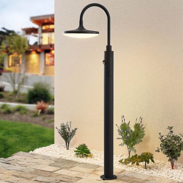 Arcchio Fineria borne lumineuse LED en aluminium Arcchio