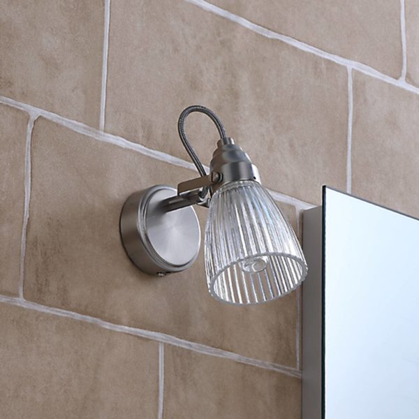 Lindby Applique pour salle de bain Kara à 1 lampe