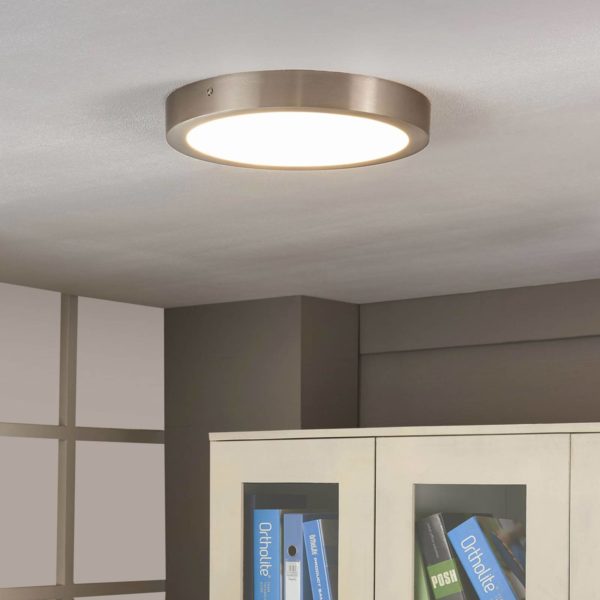 Lindby Milea - plafonnier LED de forme ronde LINDBY