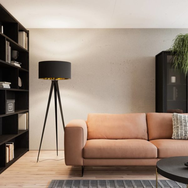 Lindby lampadaire Benik
