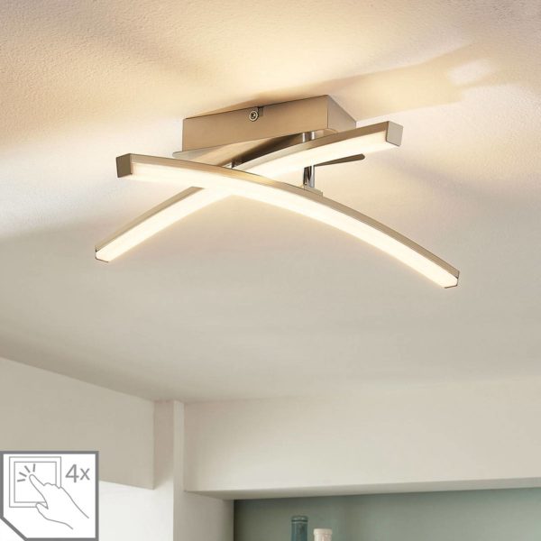 Lindby Plafonnier LED dimmable sur 4 niveaux Laurenzia LINDBY