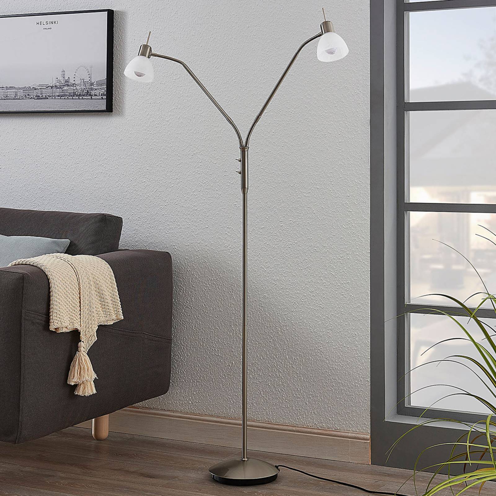 Lindby Lampadaire Gwendolin