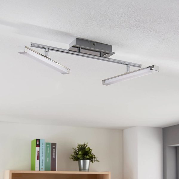 Lindby Plafonnier LED Pilou moderne