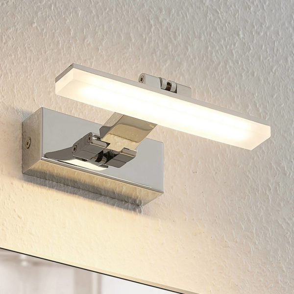 Arcchio Soey applique pour miroir LED, IP44, 20 cm Arcchio