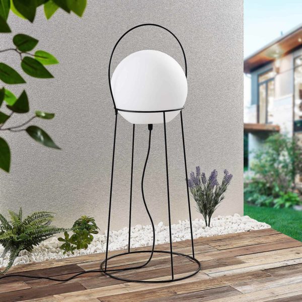 Lucande Hoyka lampadaire d'extérieur LUCANDE