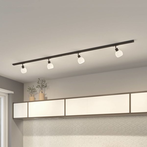 Lindby système de lampes sur rail monophasé Linaro