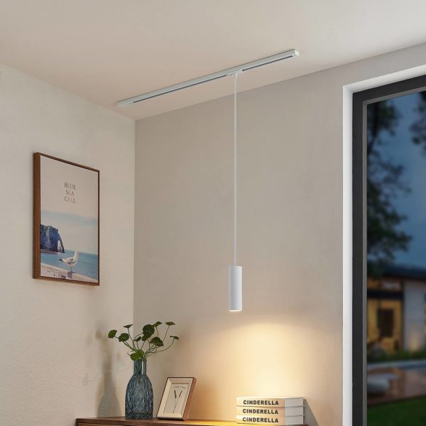 Lindby Linaro suspension monophasée 20 cm blanche LINDBY