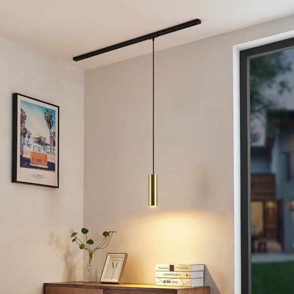 Lindby Linaro suspension monophasée 20 cm dorée LINDBY