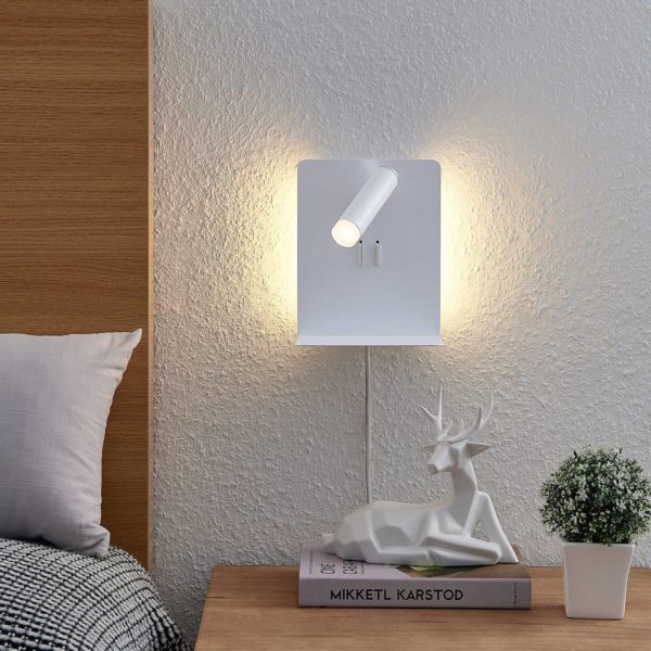 Lucande spot mural LED Zavi
