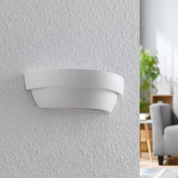 Lindby Palitta applique en plâtre LINDBY