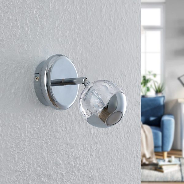 Lucande Kilio spot LED abat-jour en verre