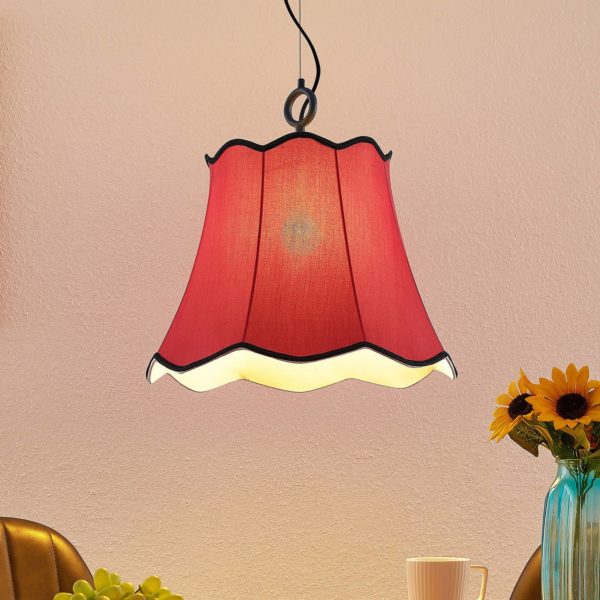 Lucande Binta suspension, à une lampe, rouille LUCANDE