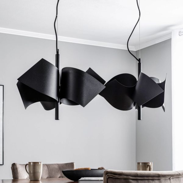 Lucande Imron suspension à 6 lampes