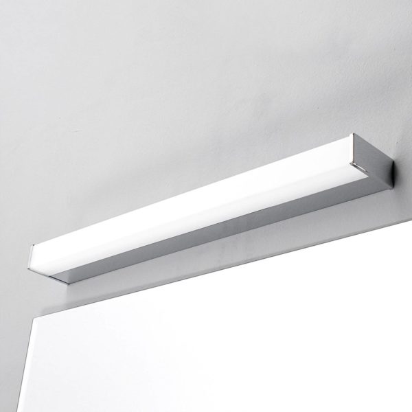 Lindby Applique miroir bain LED Philippa angulaire 58