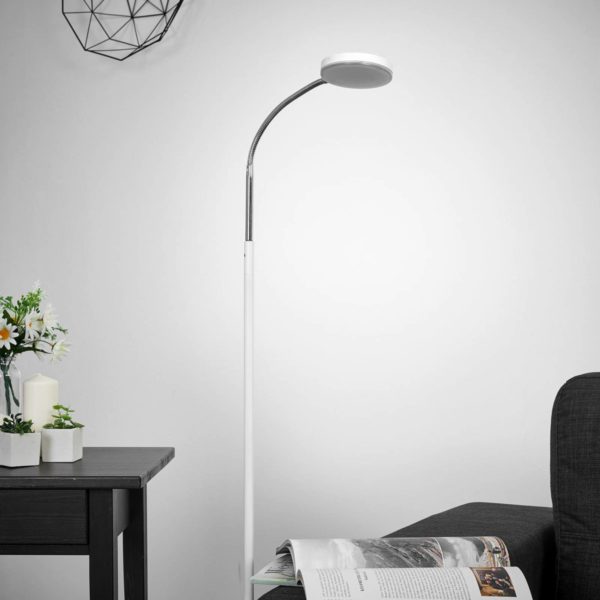 Lindby lampe sur pied LED Milow