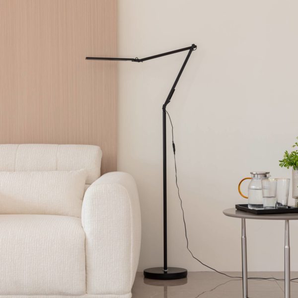 Lindby Zellima lampadaire LED