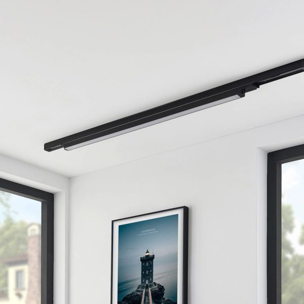 Arcchio Harlow luminaire LED noir 109 cm 4 000 K Arcchio