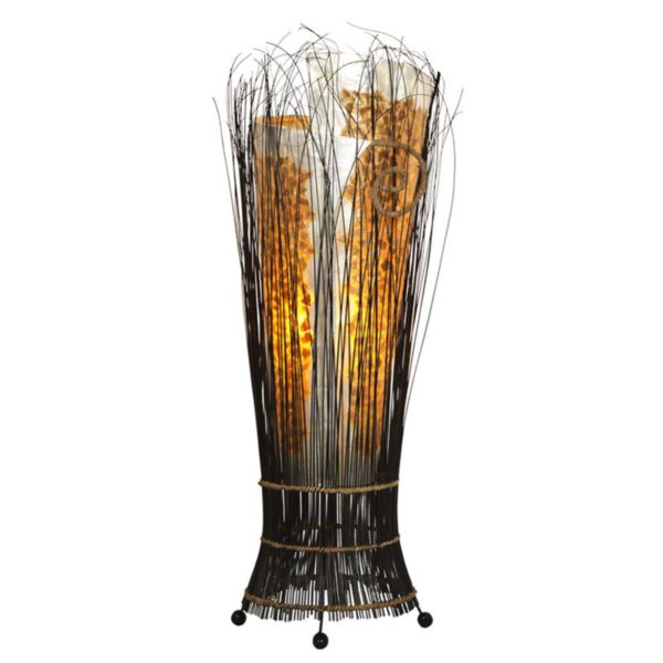 Woru Lampadaire exotique Yuni 70 cm Woru